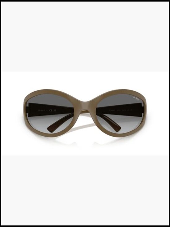 Oval Full Frame Plastic Sunglasses with 100% UV Protection main image 4